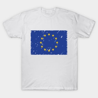 Flag Europe. Europe flag. T-Shirt